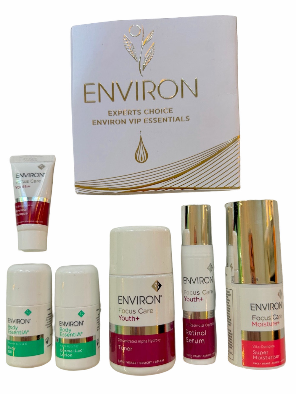 Environ VIP Essentials Skincare Products Sealed NEW Toner Serum Mask Lotion